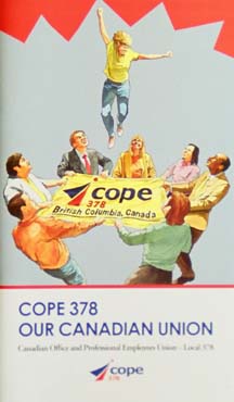 COPE 378 booklet Canadian union 2005
