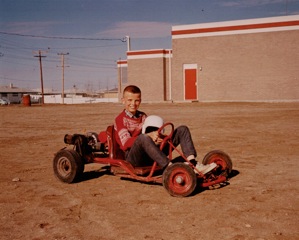 Ted in goKart